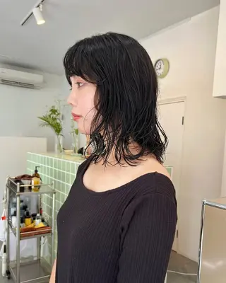 ミディアム パーマ 蔵前 デザインカット KOBAYASHIのその他イメージ