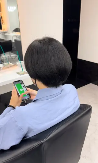 ショート カラー GRAN LUSSO 【MIHARU】のヘアスタイル
