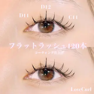 マツエク・マツパ しみず れいなのマツエク・マツパデザイン