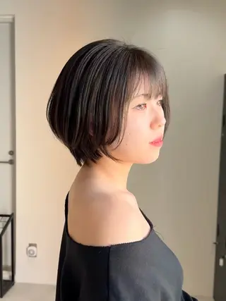 ショート SNSモニター募集！ くせ毛特化/大村のヘアスタイル