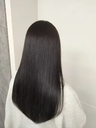 カラー ロング nico麻生　長谷川 裕月のヘアスタイル