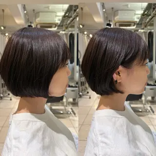 ミディアム カラー ショートカット/ カラーARAI🫧のヘアスタイル