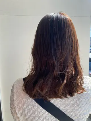 セミロング カラー パーマ ◤ Jammin.◢ Mizuho.のヘアスタイル