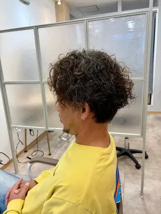 ショート パーマ TELA HAIR 幕張本郷店　千尋のヘアスタイル