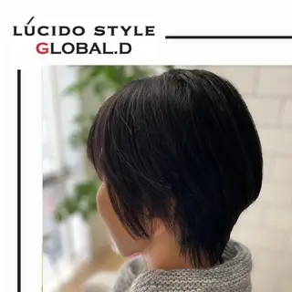 ショート カラー パーマ ヘアアレンジ メンズ キッズ ✂︎ショート、ボブ、 レイヤー🩵YUMIのヘアスタイル