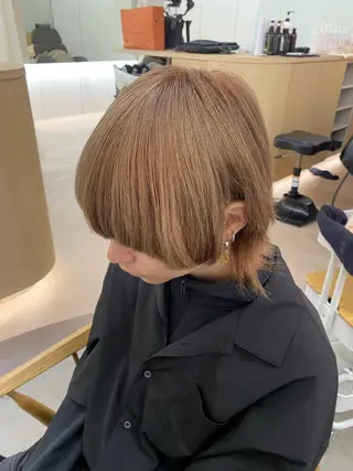 ミディアム NIKO/名古屋/ 髪質改善/艶髪のヘアスタイル