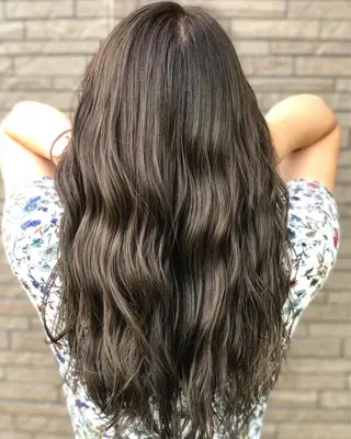 ロング カラー アンドウ ユウ/ レイヤーカット/韓国のヘアスタイル
