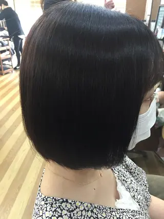 パーマ 中山 ルミ子のヘアスタイル