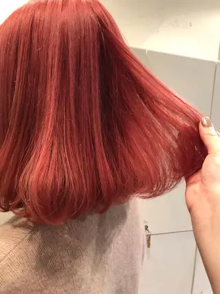 ミディアム カラー ヘアアレンジ 烏丸韓国ヘア🇰🇷 ayaka🎀のヘアスタイル