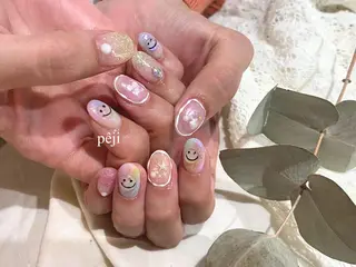 ミディアム m kaori𓃟のネイルデザイン
