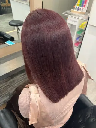 セミロング Lapis ちはなのヘアスタイル