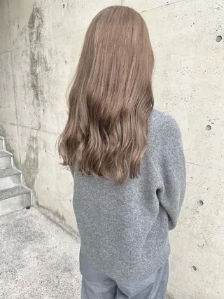 ロング カラー 日高 香織のヘアスタイル