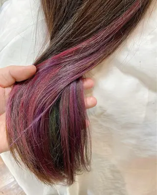 ロング カラー 長岡 俊樹のヘアスタイル