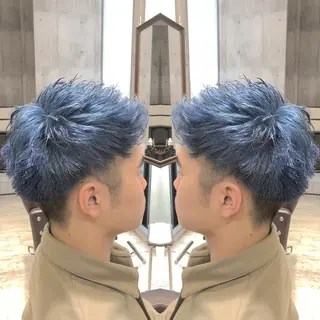 ショート カラー パーマ ヘアアレンジ メンズ キッズ ネイル マツエク・マツパ EnBlesS西宮 マンツーマン神道有基のヘアスタイル