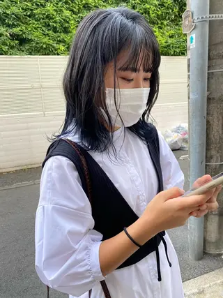 ロング カラー IVORY.所属・🟩白髪ぼかし/ボブ /ショートヘア/大司のヘアスタイル