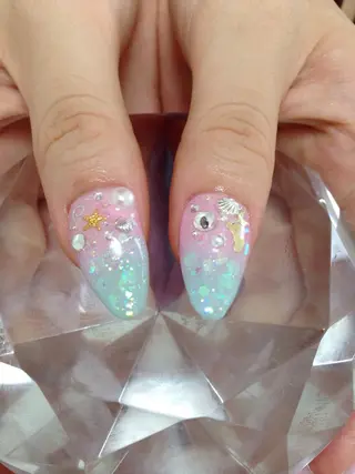 ネイル 🩵池袋heart nail🩵のネイルデザイン