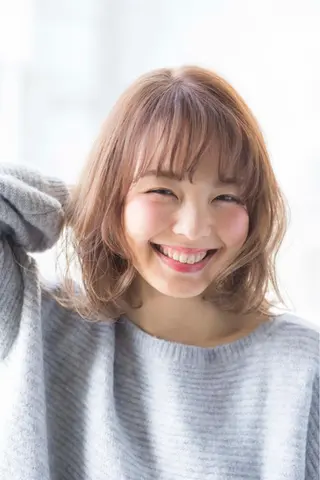 ミディアム ヘッドスパニスト YUZURIのヘアスタイル