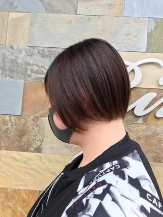 ショート 佐々木 浩之のヘアスタイル