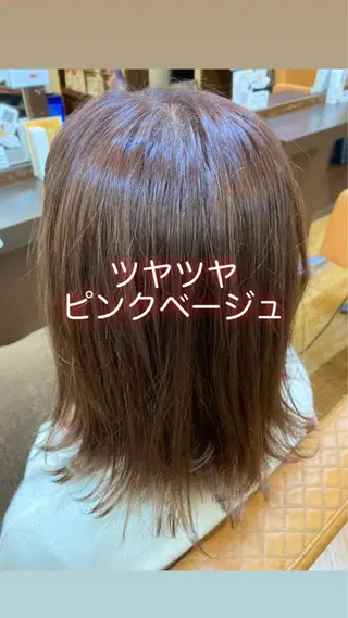 ミディアム WEST✂︎AKI HIRO✂︎大和高田のヘアスタイル