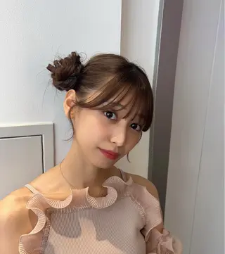 ロング MiRI💜地毛級 エクステ✖似合わせ技のヘアスタイル
