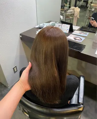 カラー 瀬田/韓国レイヤー/ トレンドヘア石田亜弥のヘアスタイル