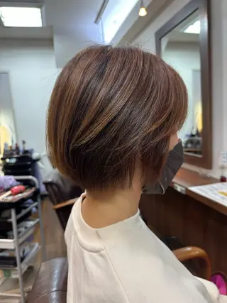 ショート 奥田 七都海のヘアスタイル
