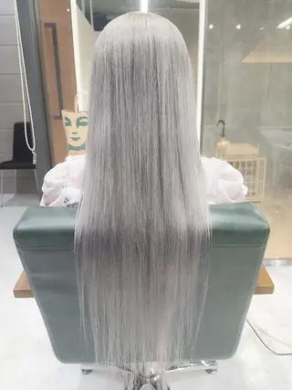 ロング カラー ヘアアレンジ Days 透明感カラーのヘアスタイル