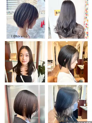 ショート カラー 平松 由基のヘアスタイル