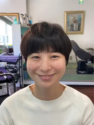 ショート 田牧 みゆきのヘアスタイル