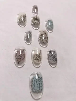 ネイル mano nella manoのネイルデザイン