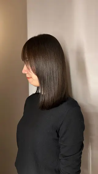 セミロング カラー 🌿ボブ パーマ高橋啓太🌿のヘアスタイル