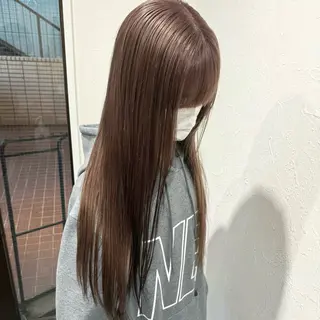 ロング カラー shiho .のヘアスタイル