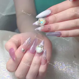 ネイル 長いだし/スカルプ/ パラシェルN.oneのネイルデザイン
