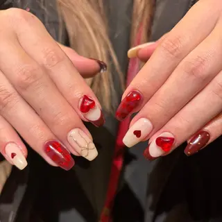 ネイル Aya W【放出店】のネイルデザイン