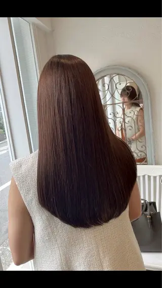 ロング 2月は姉妹店 marché牧口瑠夏のヘアスタイル