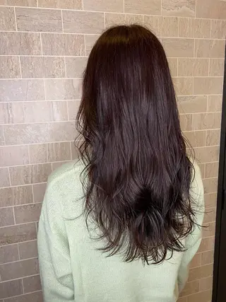 ロング 齋藤 樹里のヘアスタイル