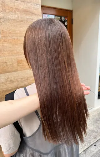 ロング Kaori🌈透明感 カラー / 髪質改善のヘアスタイル