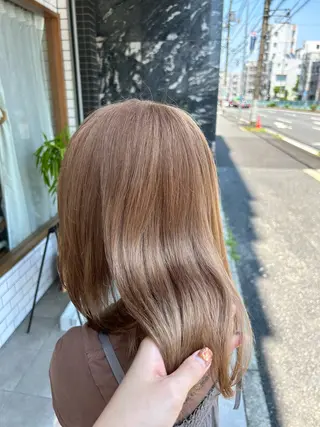 ミディアム カラー 🌼Remember MAE🌼のヘアスタイル