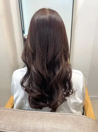ロング カラー 🎀透明感ナチュラル ガーリー🎀yuhiのヘアスタイル