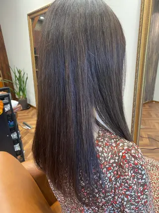 ロング カラー 【似合わせカット 】🦋岩崎 美保🐾のヘアスタイル