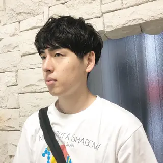 ヘアアレンジ メンズ ainico+所属・メンズ特化✂️栗原 侑也のヘアスタイル