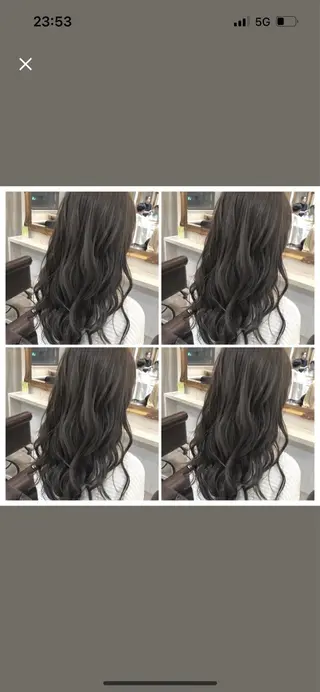 ロング カラー 髪質改善 艶髪矯正 エクステ かいり✂️のヘアスタイル
