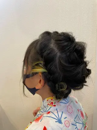 ヘアアレンジ キッズ miho 🌼🌼🌼のヘアスタイル