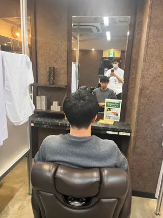 ミディアム メンズ 清水 寧生のヘアスタイル
