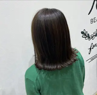 セミロング ナチュラルカラー 児玉優香のヘアスタイル