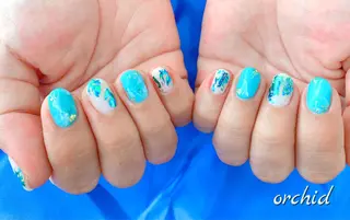 ネイル orchid ♡オーキッドのネイルデザイン