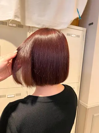 セミロング 💖札幌カラー 指名No.1💖玲奈のヘアスタイル