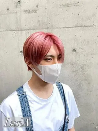 ロング カラー LuciA エクステカラーのヘアスタイル