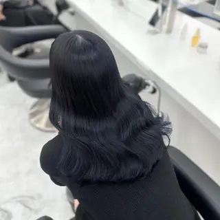 ロング カラー ヘアアレンジ 艶髪/韓国レイヤー 🤍Houtoのヘアスタイル