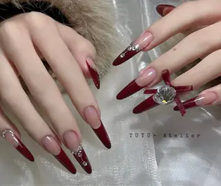 ネイル 長さだし専門店 M2　rikaのネイルデザイン